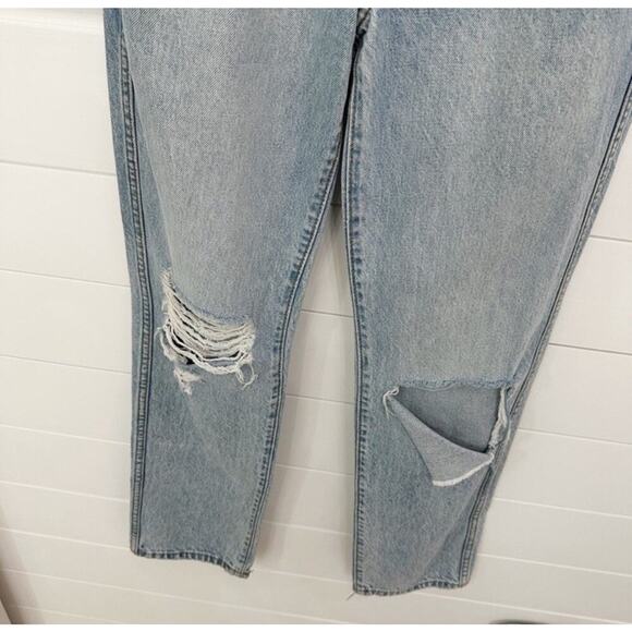 Women’s Revice Light Wash Distressed Straight Leg Jeans 26 - Picture 4 of 7